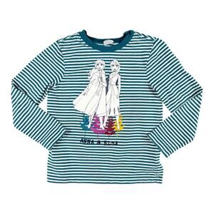 Hanna Andersson Disney Frozen Anna & Elsa Long Sleeve Tee Size 8 (130cm)